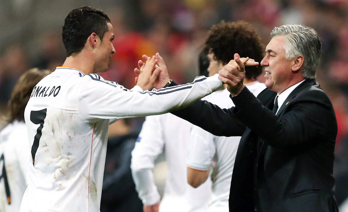 Carlo Ancelotti và Ronaldo đã rất thành công ở Real