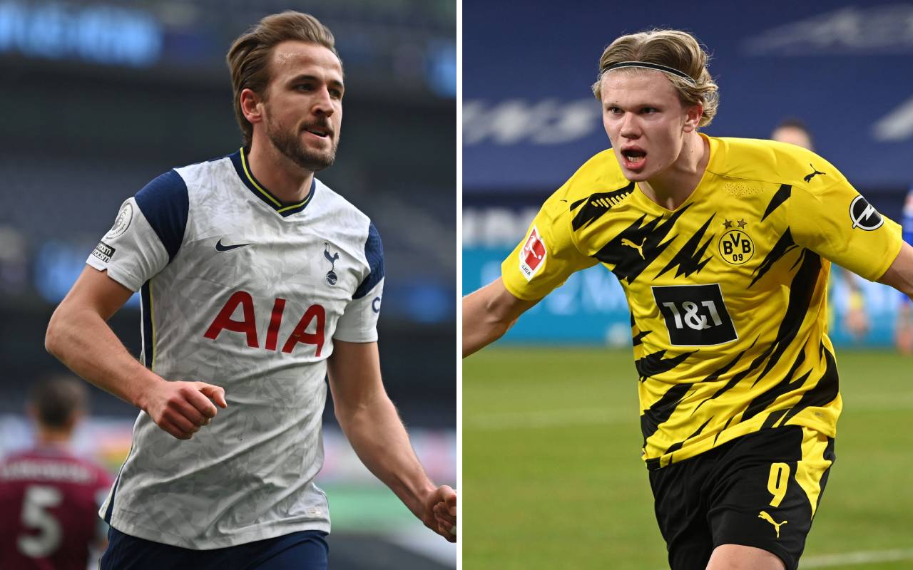 Man United còn để mắt tới Harry Kane và Erling Haaland